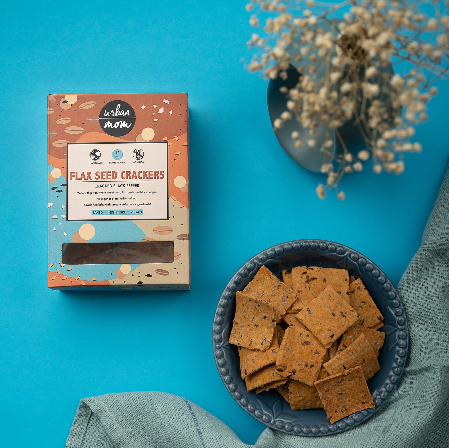 FLAX SEED CRACKERS