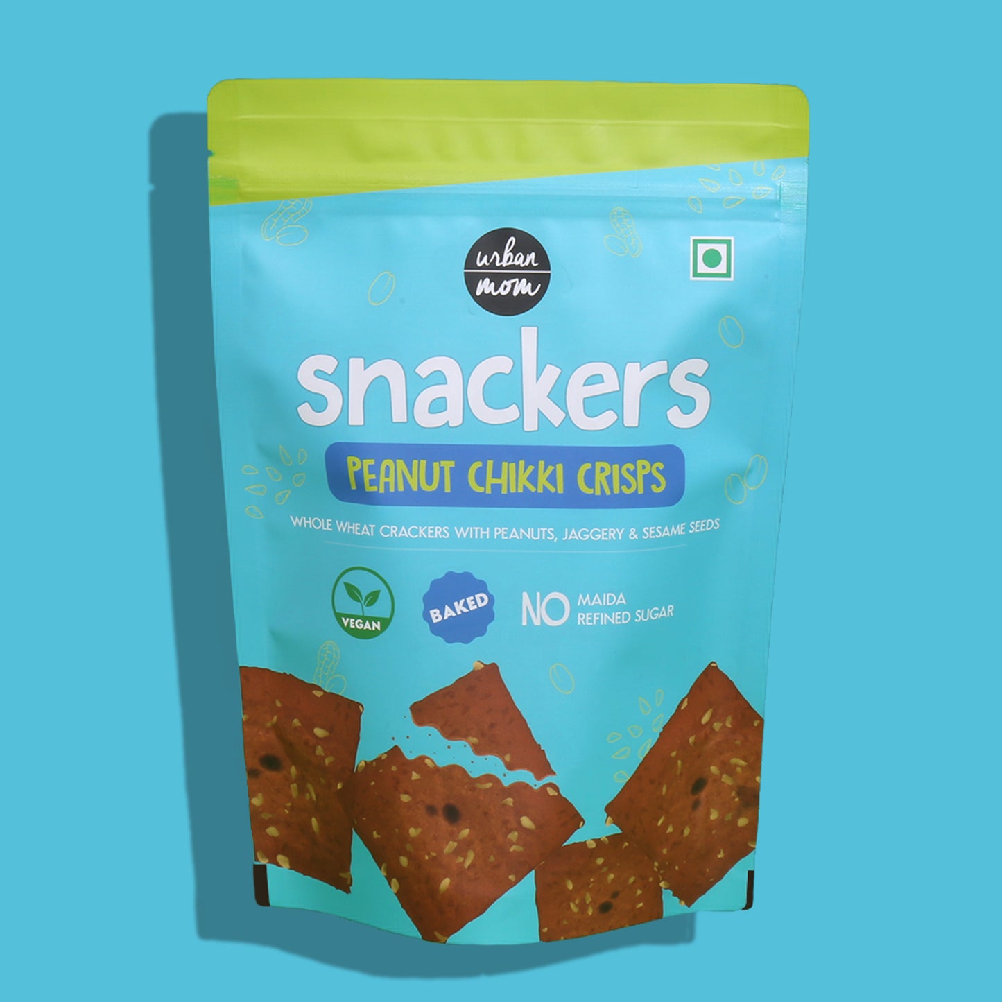 SNACKERS - Peanut Chikki Crisps